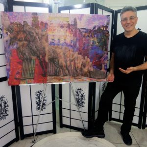 Tela Megalopolitanos Artista Henrique Vieira Filho