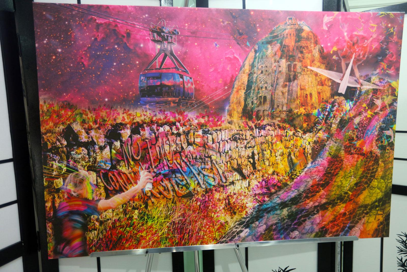 ela "Rio Wall" - Artista: Henrique Vieira Filho