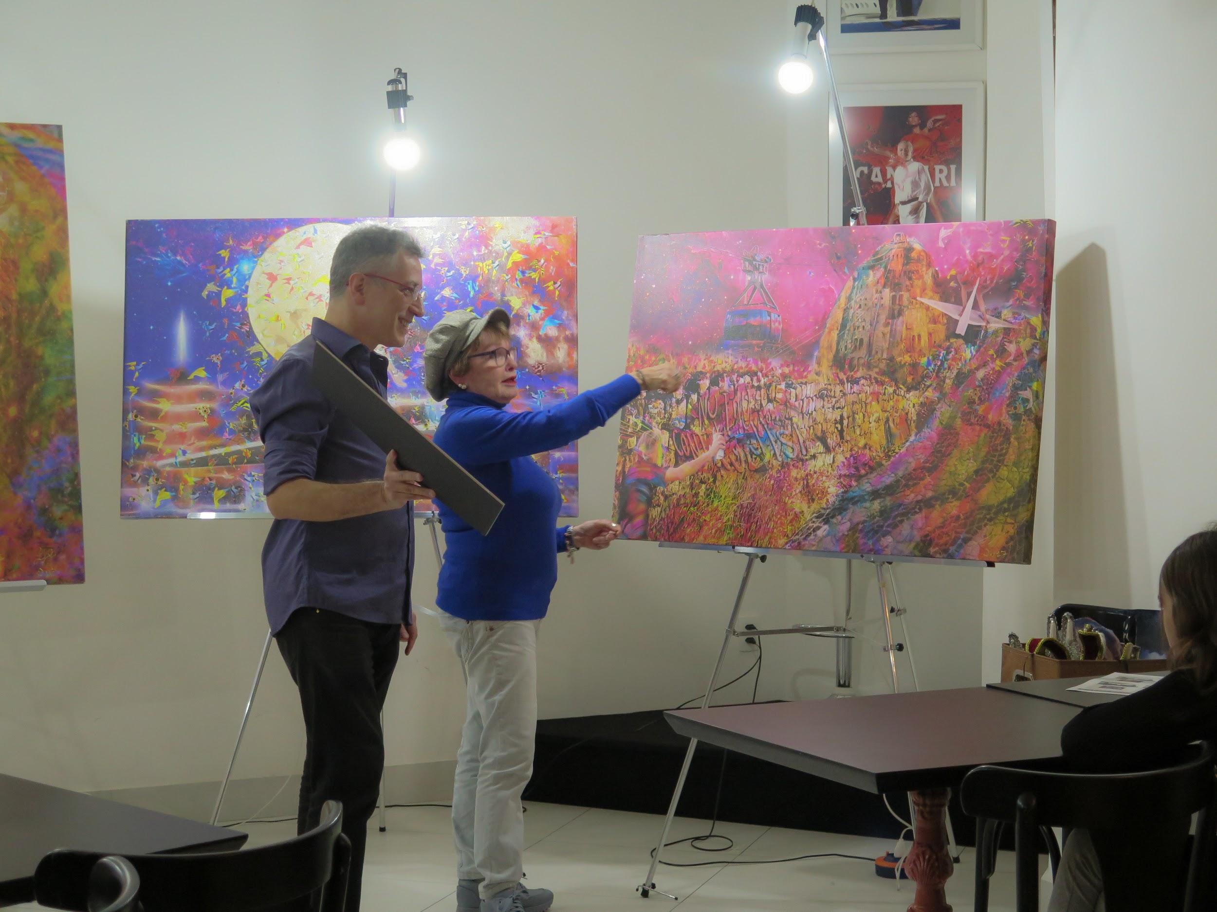 Participante compartilha as emoções despertadas pela pintura escolhida dentre as obras de Henrique Vieira Filho